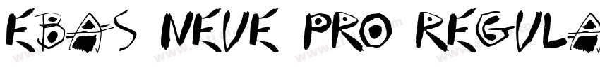 ebas Neue Pro Regula字体转换 ebas Neue Pro Regula字体转换